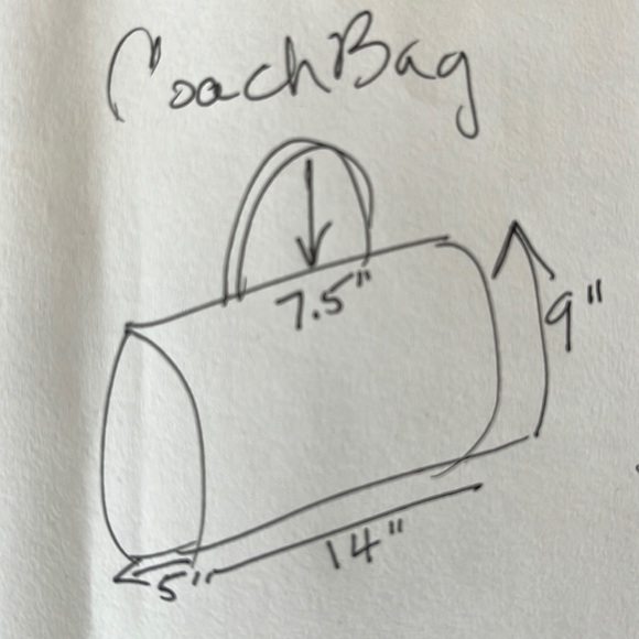 Vintage Coach Satchel Bag Naked Natural Leather - Picture 6 of 14